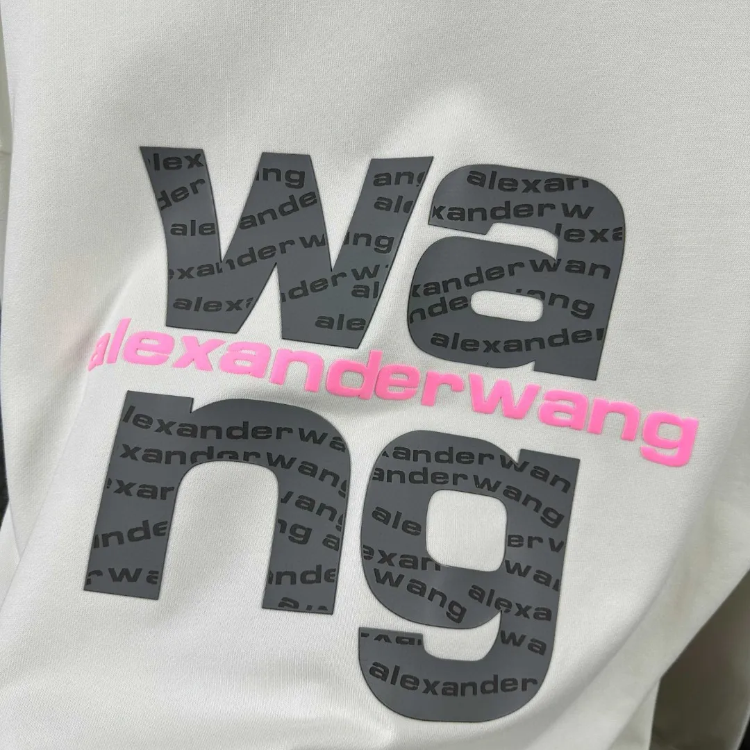 * *alexander 2026 wang + Same Style ：Black White Size： S （90-130 ） M （120-150 ） L （140-165 ） XL （160-180 ） XXL （180 ）